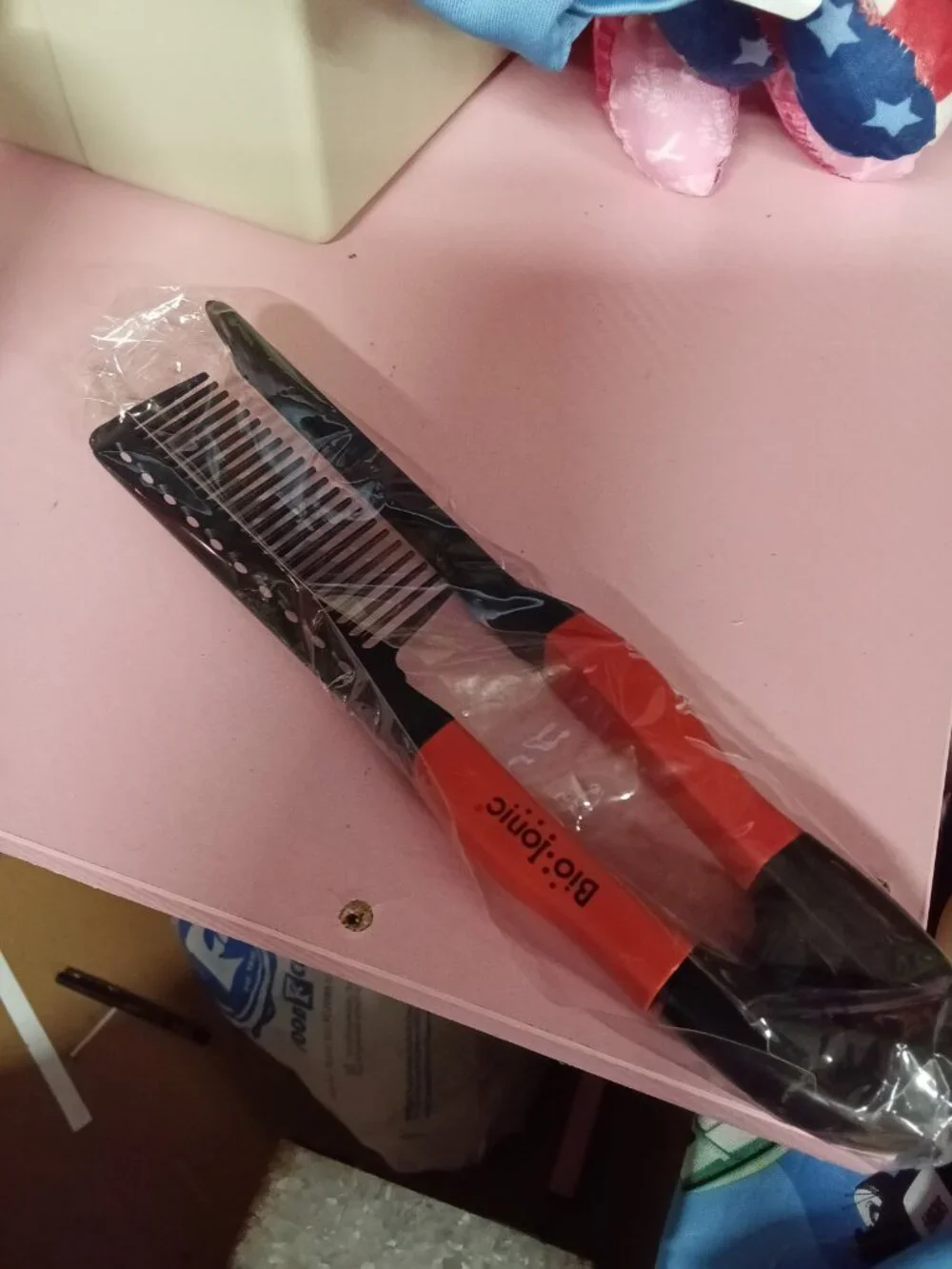 Bio Ionic Styling Comb with Red Handle - 25% Off When You Bundle 5+ Items!